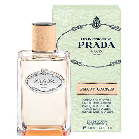 prada fleur d'oranger 100ml|Prada orange perfume.